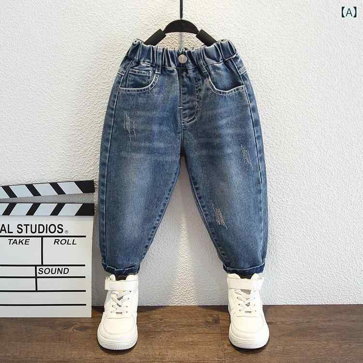 ・スタイル: カジュアル・主な素材: 綿90%・パンツ丈: フルレングス・性別: 男の子・対象年齢: 3〜8歳・アイテム: ジーンズ・生地加工: ソフト加工・要素: トレンド・ウエスト: ミドルウエスト・ウエストタイプ: ゴムウエスト・カラー: ライトブルー・サイズ展開: 90cm、100cm、110cm、120cm、130cm、140cm・カテゴリ: キッズパンツ
