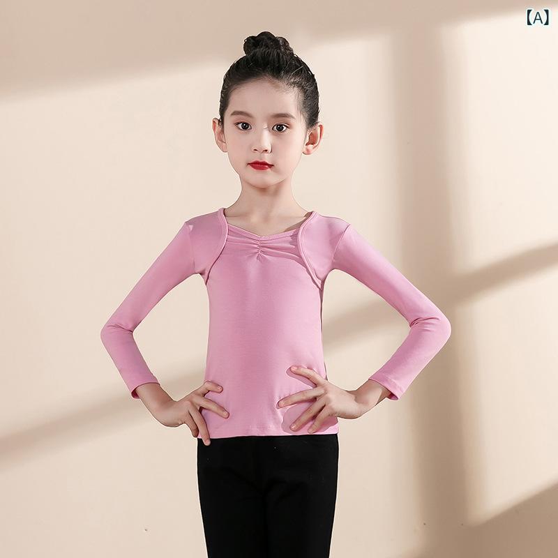 ・カテゴリ: 子供ダンス服・対象: 女の子・対象年齢: 3〜8歳・サイズ展開: 110、120、130、140、150、160、170、180・主な素材: 綿50%・カラー展開: ピンク、ミスティブルー、スカイブルー、イエロー、グリーン・スタイル: トップス+パンツセット・袖丈: 長袖、短袖・パンツ丈: 9分フレア、7分、1分