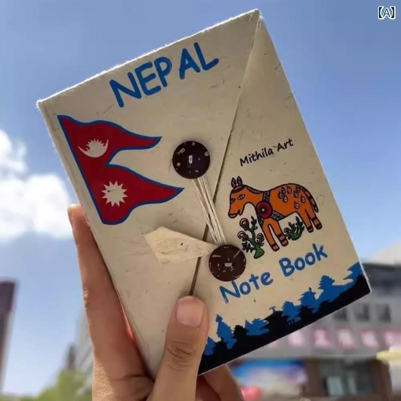 ・カテゴリ: ノート・カバー素材: 紙・カバーカラー: 中号（15*12cm）小馬空白内ページ40枚、中号（15*12cm）三花空白内ページ60枚、小号浸染ブルー・製本方式: フレンチ折・中紙素材: 上質紙・中紙坪量: 80g・ページ数: 1ページ-50ページ・スタイル: クリエイティブトレンド・重量: 約200g・仕様: 取り外し可能システム手帳、バンド留め手帳
