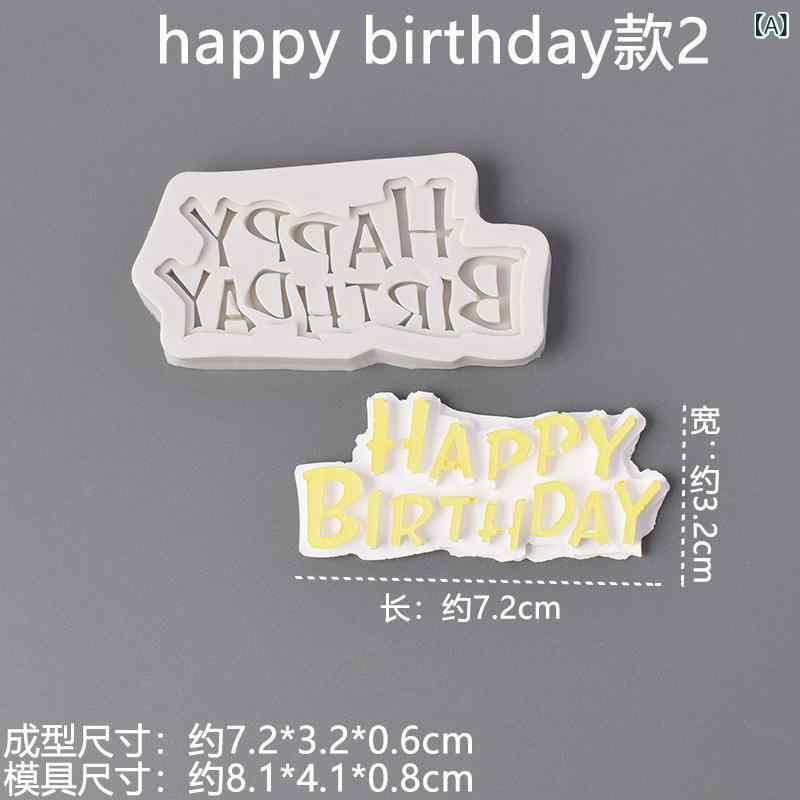 ハッピーバースデー　happy birthday誕生日プレゼント　オーダーメイド 楽天市場】ハッピーバースデー 型の通販