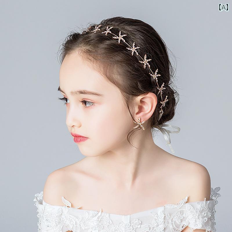 ・カテゴリ: ヘアアクセサリー・種類: ヘアバンド・スタイル: 韓国・対象: 子供・: 花・モチーフ: ティンカーベル・素材: 合金・加工: メッキ・カラー: 金色・セット内容: ヘアバンド+イヤークリップ・装飾要素: ラインストーン、リボン、星・対象年齢: 3-6歳、6-10歳、10歳以上