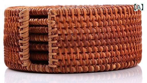 ・カテゴリ: 茶道アクセサリー・主な素材: 竹・スタイル: 現代簡約・サイズ展開: 8cm、10cm、13cm、16cm、18cm・柄: 藤編み