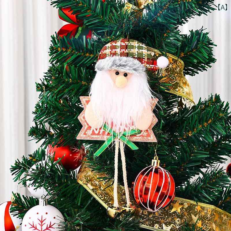 ・素材: 布・柄: 老人、雪人、小鹿・スタイル: カートゥーン、欧風、現代アート・適用祝日: クリスマス