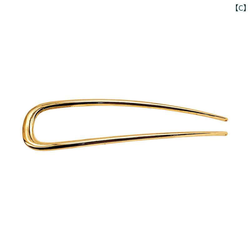 narukiのヘアアクセサリー バタフライ ボウ ヘアピン ヘアクリップ ヘア飾り ヘアピン ヘアスティック アップスタイル 固定ピン U型 固め具 合金 電気メッキ加工 バタフライボウ リボン結び ヘアゴム セット かわいい 女性用｜アングル3