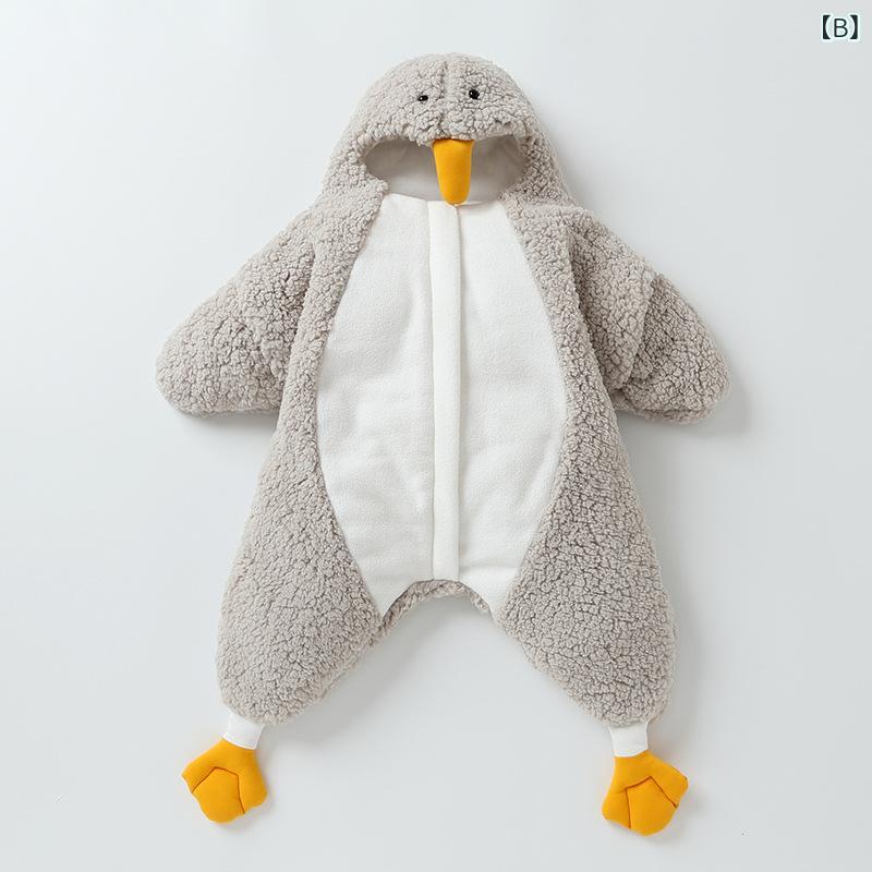 ベビー 抱っこふとん 羊毛風 フリース 加厚 冬用 赤ちゃん 包み込み 防跳び 寝袋 ...