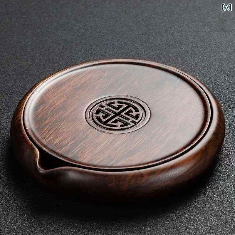 茶盤 乾式 貯水式 小さめ 円形 竹製 卓上 コンパクト 和風 レトロ 茶器 茶道具 功...