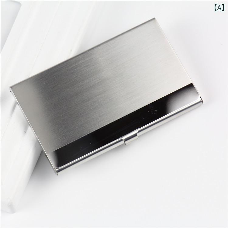 ・素材: 不锈钢・仕様: 93*60*8mm・形状: 方形・厚さ: 8mm・収納量: 約12枚から12枚