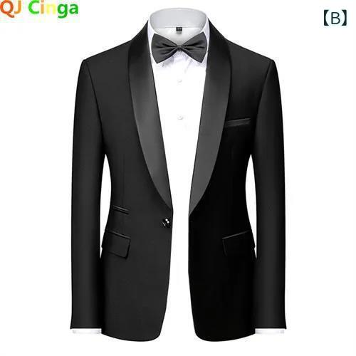 テーラードジャケット メンズ アウター 礼服 ショールカラー 1つボタン センターベ...