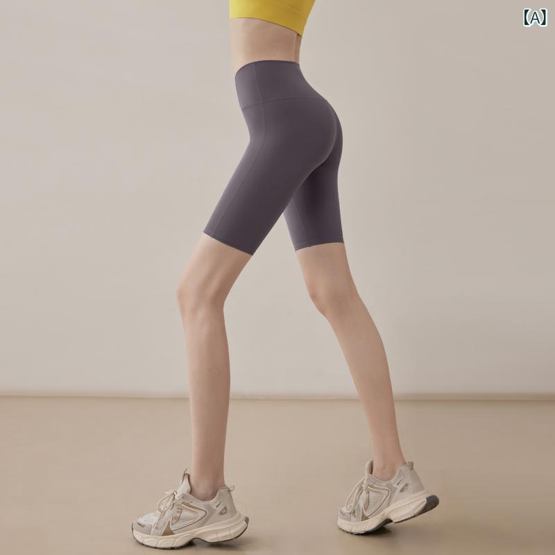 ショートパンツ レディース ヨガパンツ 5分丈 吸汗速乾 接触冷感 スポーツウェア ...