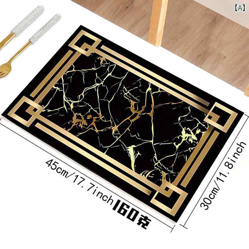 ・主な素材: 皮革・柄: マーブル（大理石風）・カラー展開: ブラック×ゴールド、ホワイト・形状: 正方形・スタイル: モダンシンプル、モダン
