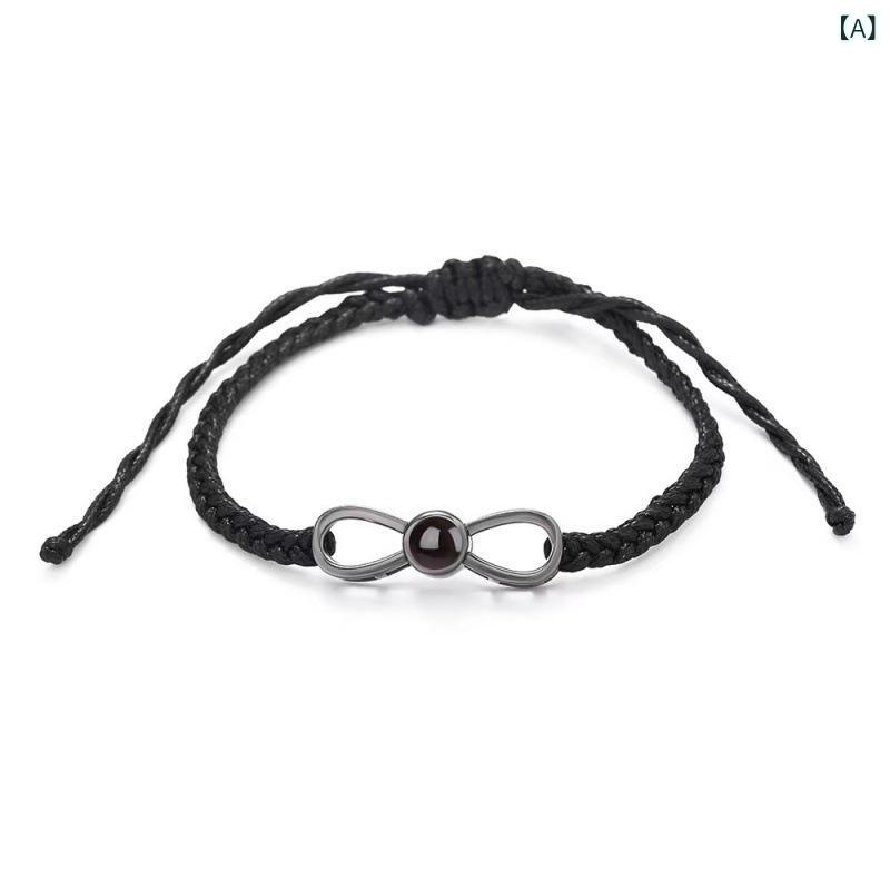 ブレスレット ユニセックス 手編み ハンドメイド ペア お揃い 贈り物 アクセサリー カラフル