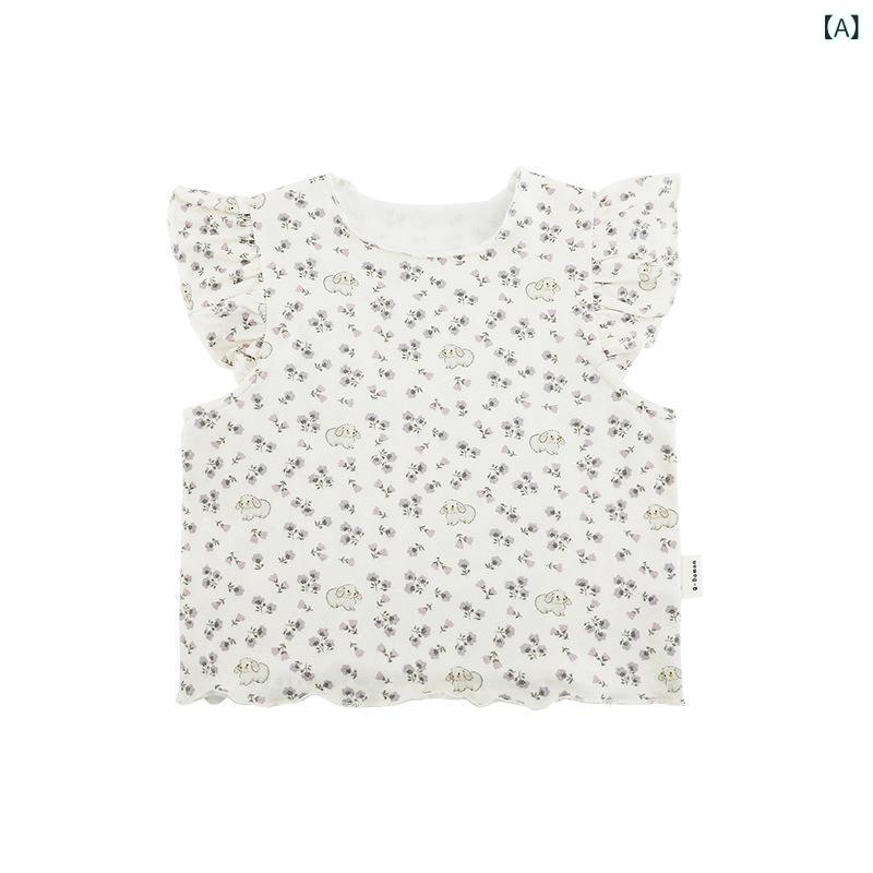 ・カテゴリ: 子供用タンクトップ、キャミソール・対象性別: 女の子・スタイル: 韓国風・デザイン: ニットベスト・対象年齢: 中小童（3～8歳、身長100～140cm）・生地加工: 柔軟処理・柄: キャラクター・主な素材: 綿・素材の含有量: 95%・ネックライン: クルーネック・フード: なし・カラー展開: パープル、ブラウン、ライトブルー、ピンク・サイズ展開: 80cm、90cm、100cm、110cm、120cm、130cm