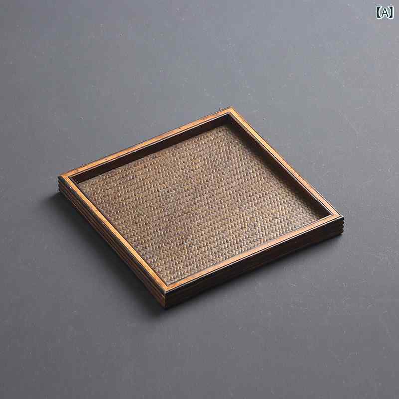 ・カテゴリ: トレー・素材: 竹・製法: ハンドメイド・重量: 約0.5kg・カラー展開: 正方盤、長方盤小、長方盤大・スタイル: 新中華スタイル