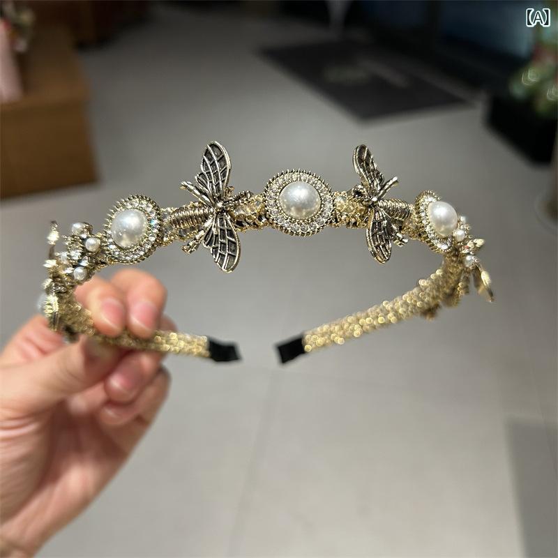 ・カテゴリ: ヘアアクセサリー・素材: 合金・加工技術: 手工・カラー展開: 蜜蜂、エメラルド、ブラックベース蜜蜂、ブラックベースエメラルド、水滴パール、スクエアラインストーン、スクエアラインストーンパール、ブラックベース水滴、ラウンドエメラルド、グレーオーバル、クリアオーバル、グリーンオーバル・スタイル: 韓国風・テイスト: 爽やか、フェミニン・対象: レディース・トレンド要素: 自然