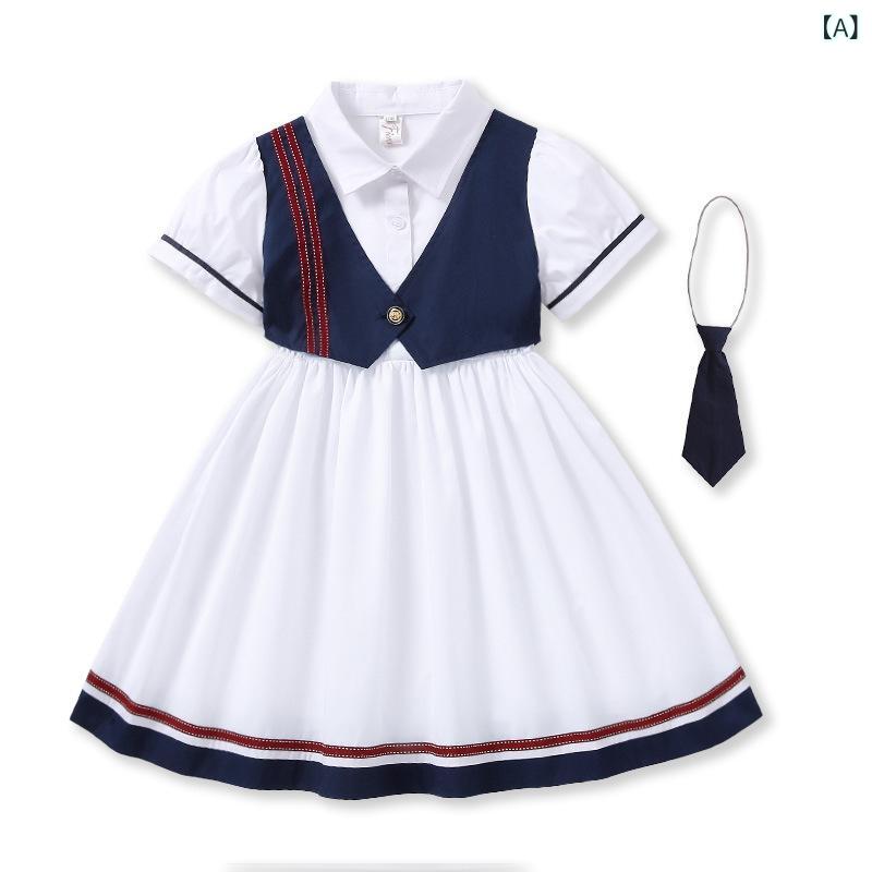 ・カテゴリ: 子供用制服・スクールユニフォーム・スタイル: ブリティッシュスタイル、アカデミースタイル・対象年齢: 8歳以上、身長140cm以上の中大童・対象性別: 男女兼用・留め具の種類: シングルブレスト・デザイン特徴: セットアップ・主な素材: 綿 95%・安全基準: B類・フード: フードなし・セット内容: 2点セット・カラー展開: レディースセット、メンズセット、ソックス10足組・サイズ展開: 100cm、110cm、120cm、130cm、140cm、150cm、160cm、165cm、170cm、175cm、180cm・組み合わせ形式: 半袖+パンツ、半袖+スカート