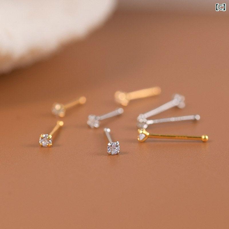 ピアス レディース つけっぱなし サージカルステンレス 金属アレルギー...