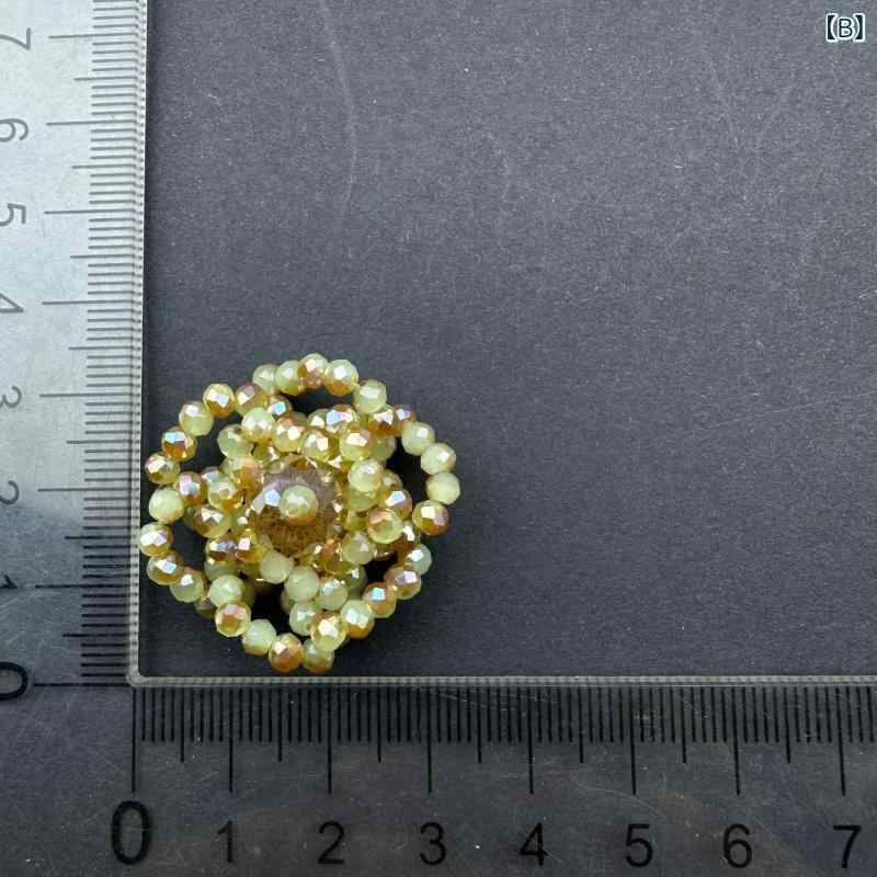 DIYパーツ 手芸 ビーズ フラワー 手編み ハンドメイド アクセサリーパーツ ヘアア...