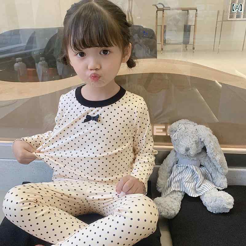 パジャマ キッズ 女の子 長袖 セットアップ ルームウェア 接触冷感 かわいい プリンセス風 親子ペア ドット 花柄 吸湿速乾 部屋着