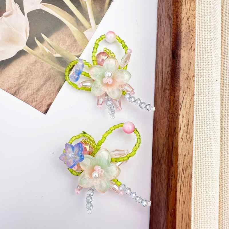 ・素材: 塑料/樹脂・デザイン要素: 花、植物花卉