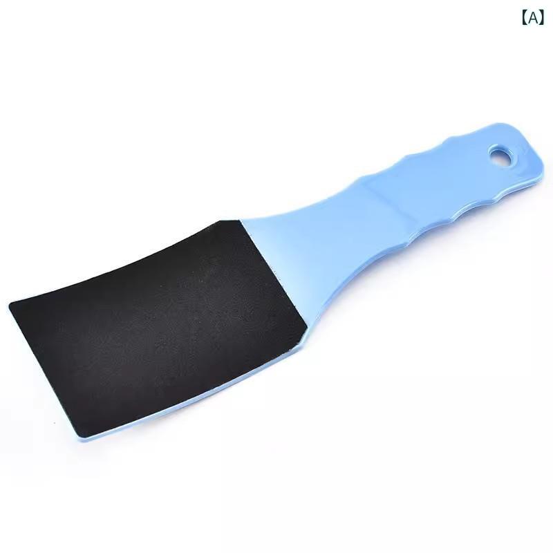 ・素材: ステンレス・形状: 楕円形・用途: 角質除去・重量: 約40g