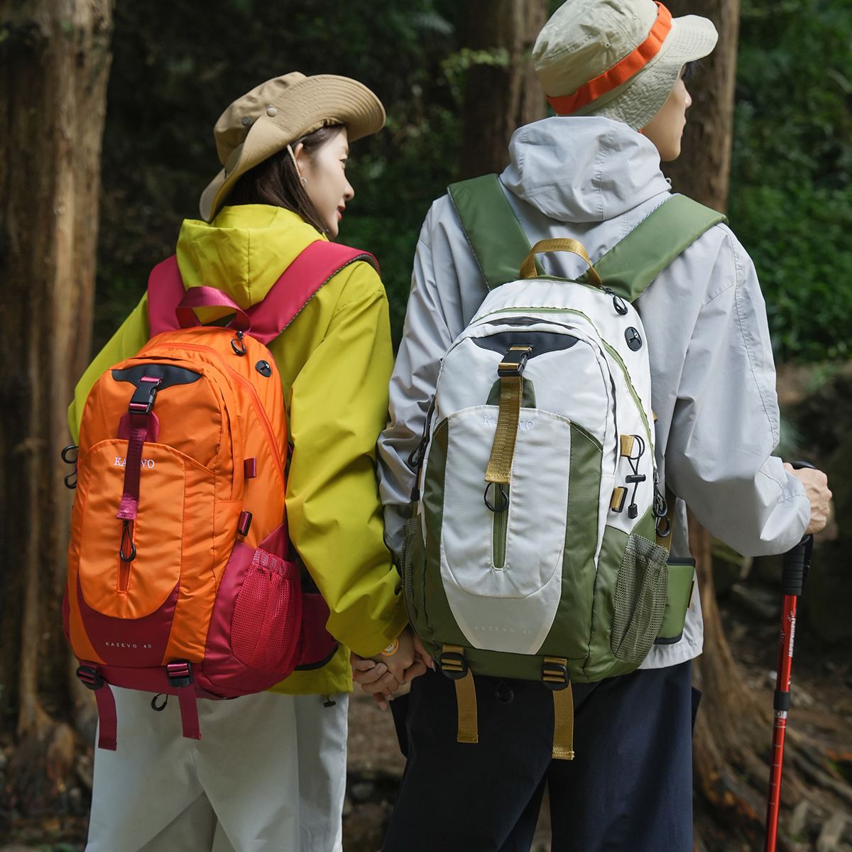 メンズウェア アウトドア メンズ&レディース 大容量 ハイキングバックパック 旅行 ...