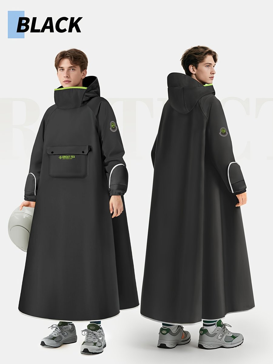 レインウェア メンズ アウトドア レジャー サイクリング レインジャケット、フード...
