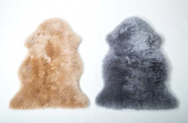 Rakuten - ムートンフリース　長毛タイプ　58×85cm　LWR00558