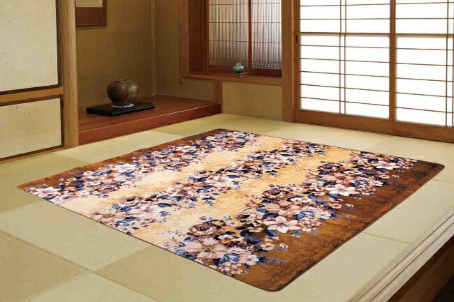 Rakuten - マイクロファイバー　ホットカーペットカバー　約200*200cm　CCF1384（ホットカーペットカバー対応）