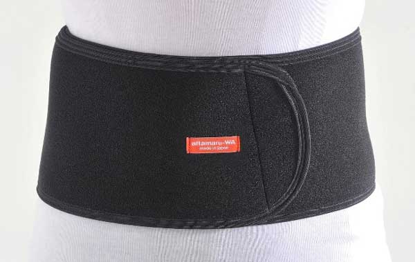 attamaru-WA(あったまるわ) ブラックシリカ配合サポーター　腰用 AT-02