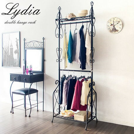 Rakuten - ダブルハンガーラック Lydia DS-HS3226N
