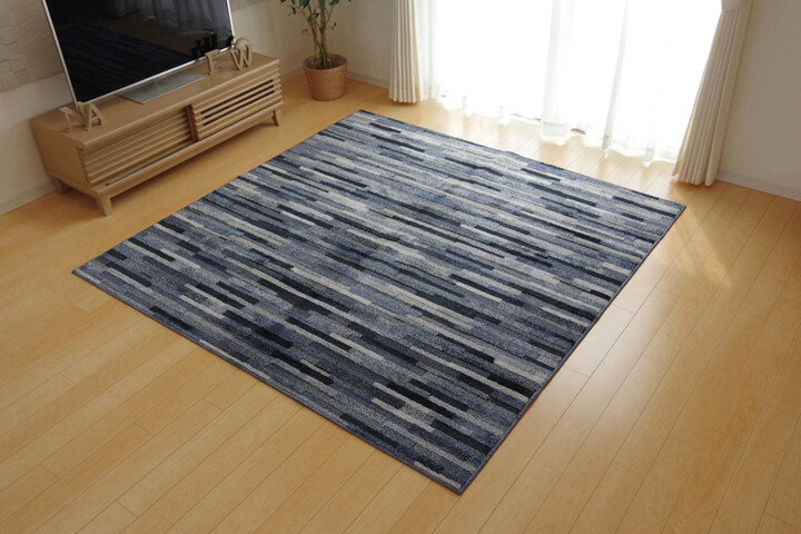 乐天商城 - 【日本製】ラグ カーペット 抗菌 防臭 防ダニ タフト 国産 『マットーネ』　約130×190cm(ホットカーペットカバー対応)