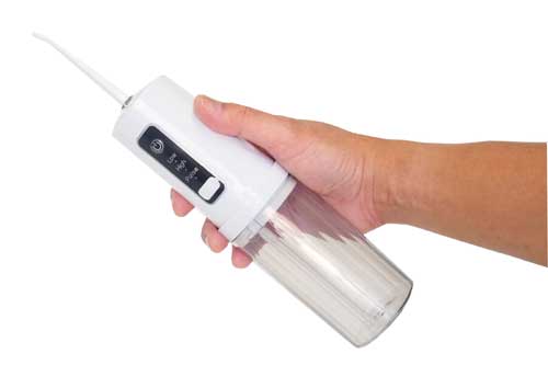 ジェット水流口腔洗浄器 ACアダプター付き(デンタルケア 水流 歯磨き 高圧 口内洗浄器 口腔洗浄器 口腔洗浄機 ウォーターフロス 水圧 デンタルフロス 歯間 ...