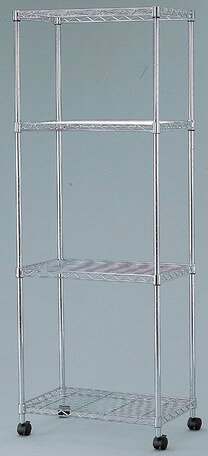 メタルミニ MTO-5515C【家具 収納 メタルラック 備品 棚 店舗用品 メタルシェルフ スチールラック ラック スリム スチール キャスター付き 棚 シェルフ 収納 アイリスオーヤマ】 [2]
