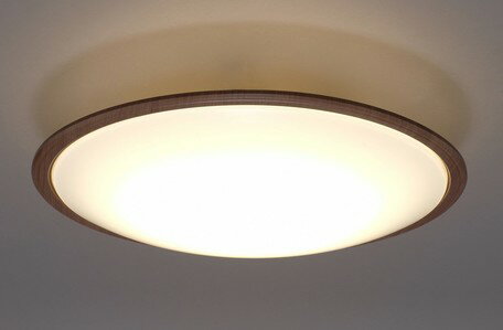 乐天商城 - 【LEDシーリングライト】LEDシーリングライトメタルサーキットシリーズ　ウッドフレーム　12畳調色 CL12DL-5.1WFM(天井照明 高効率 取り付け簡単 LED 明かり 省エネ 節電 インテリア照明 アイリスオーヤマ 新生活)