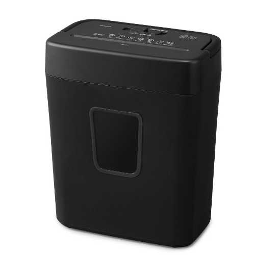 ナルキ屋のパーソナルシュレッダー 14L P10GC ブラック (オフィス用品　静音 シュレッダー 電動シュレッダー 家庭用シュレッダー コンパクト 個人情報 オフィス)｜アングル2