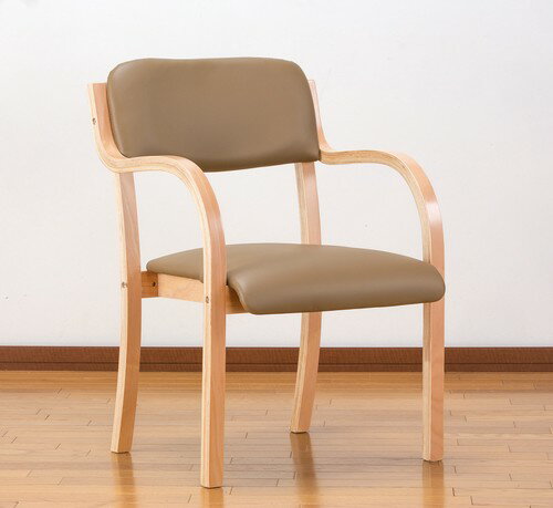 立ち座りサポートチェア 1脚/同色2脚(ダイニングチェア リビング チェア 椅子 肘付き 介護 リハビリ アームレスト付き 食卓椅子)