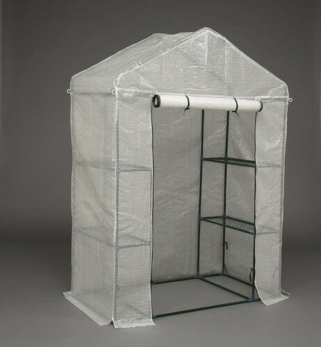 家庭用菜園ハウス　温室　ビニールハウス　小　（TAN-3021-S）(ビニール 温室 ガーデンハウス ガーデニ..