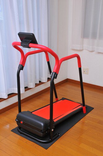 手摺付き電動ルームウォーカー(TAN-236) (ランニングマシン ルームランナー ウォーキングマシン 折りたたみ 電動ルームウォーカー コンパクトウォーカー コンパクト 静音 折りたたみ フィットネス エクササイズ ダイエット 自宅 ファイティングロード)