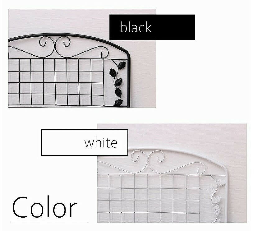 スリム型フェンス付きフラワースタンド　3段　TAN-983BK/TAN-985WH（フラワースタンド ガーデニング フェンス ラティス 3段 フェンス付きフラワースタンド ガーデニング 花台 棚 ハンギング プランターラック アンティーク レトロ）