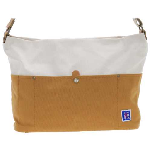 木綿屋五三郎 ショルダーバッグ（Mサイズ）　鞄生産日本一の街兵庫県豊岡製(日本製 メンズ 斜めがけ か..