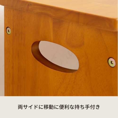 【幅60cm】天然木玄関ベンチ NK-7407(玄関収納 エントランス 北欧風 チェア 木製 ...