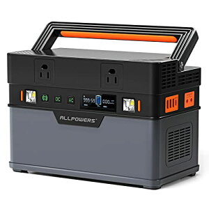 ALLPOWERS S700 ݡ֥Ÿ 700W 164000mAh/606WH̥Хåƥ꡼ Ѽ̿10ǯʾ Ķ̥ݡ֥Хåƥ꡼ AC//USB-C100W/DC/å/USB-A9