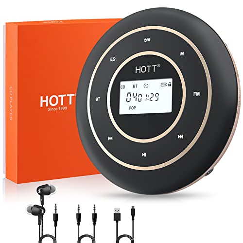 HOTT CDプレーヤーBluetooth対応 FM機能 C