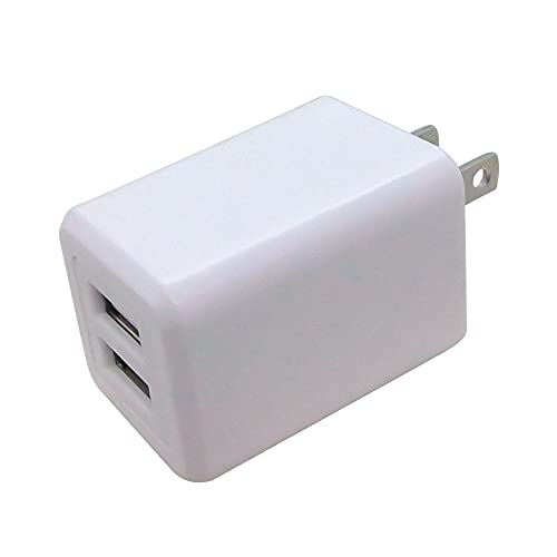 Broadwatch USB アダプター 2A 2ポート 充電器 5V/2A PSE認証済み スマホ充電器 折り畳み可能 Broadwatch USB アダプター 2A 2ポート 充電器 5V/2A PSE認証済み スマホ充電器 折り畳み可能