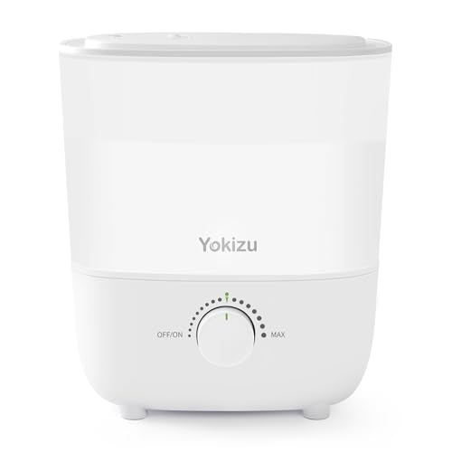 Yokizu 加湿器 卓上 大容量 2.5L 小型 静音 アロマ 上から給水 超音波式 LEDライト 省エネ コンパクト ..