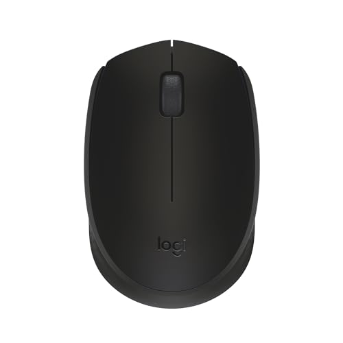 Logitech M170 2.4GHz 磻쥹 3ܥ إޥ ʥUSB쥷Сդ (֥å)