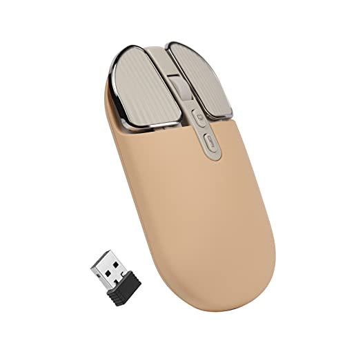 ワイヤレスマウスBluetooth 5.1 超薄型 2.4GHz USB 静音 コンパクト 手触りいい 防汗 3DPI 充電式 PC ノードパソコン スマホ タブレット用 iOS Mac Windows Chrome Android Mi