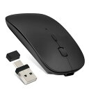 マウス Bluetooth Type-C充電式 ワイヤレスマウス 静音 充電式 薄型 小型 無線マウス 2.4GHz 3DPIモード 高精度 持ち運び便利 Mac/Windows/Surface/Macbook/iPad/PCに対応 (ブ(2)