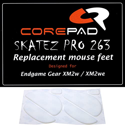 Corepad Skatez PRO Endgame Gear XM2w / Endgame Gear XM2we用マウスソール 2set【国内正規品】 (PRO)