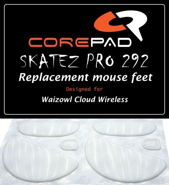 Corepad Skatez PRO Waizowl Cloud Wireless用マウスソール 2set【国内正規品】